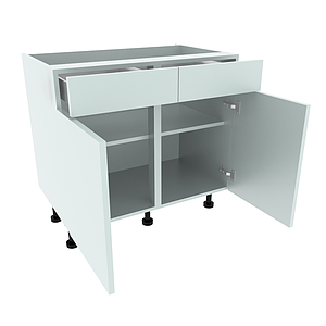 1200 Double D/L Base Unit, 720H X 1200W X 565D